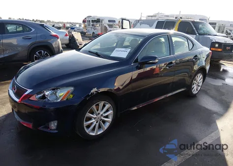2009 Lexus Is 250 from USA, damaged, VIN JTHCK262695035281